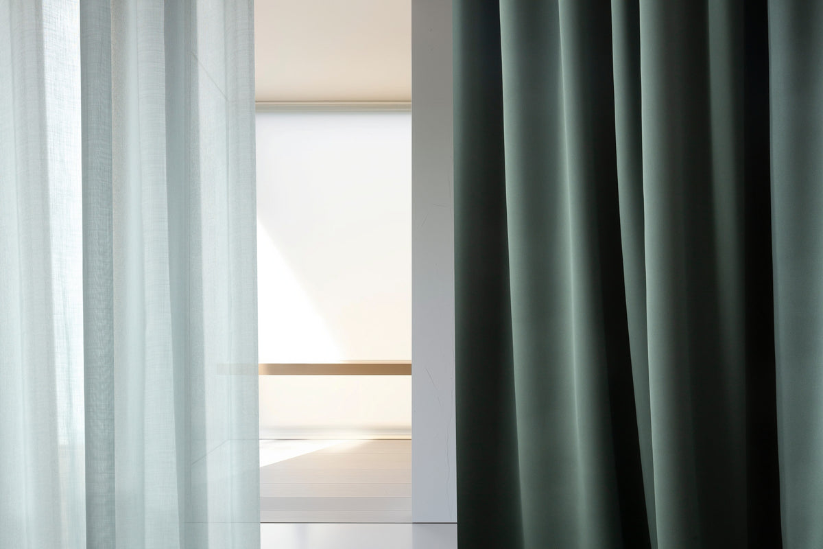 Kvadrat Tonight fire retardant curtains in an interior