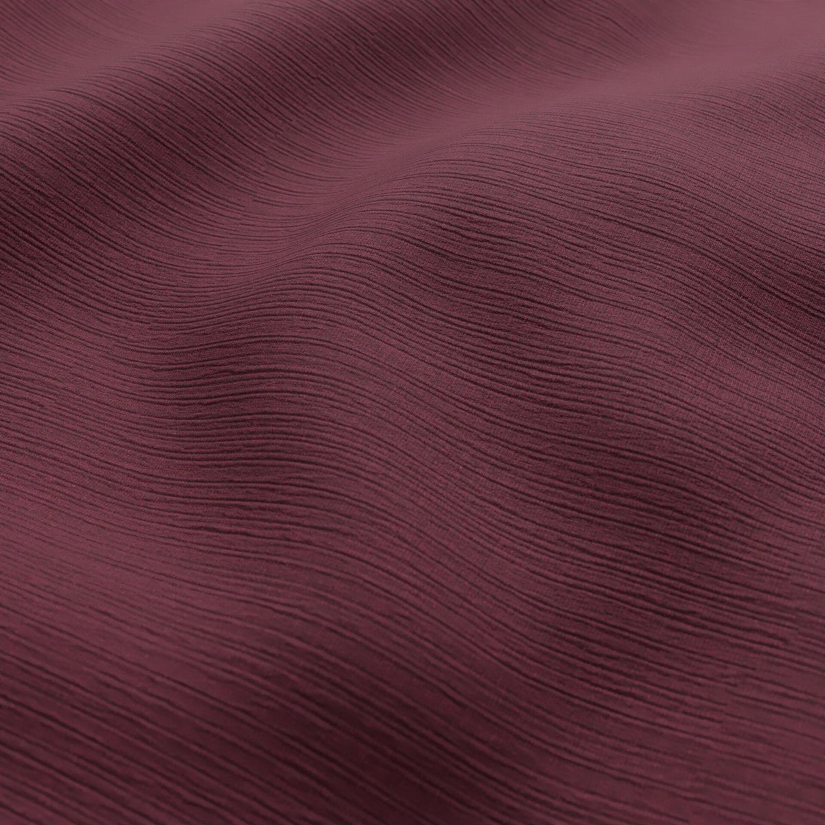 Sekers Glamis Raspberry fire retardant curtain fabric draped
