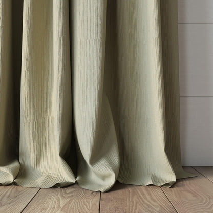 Sekers Glamis Bamboo fire retardant curtain fabric made-up curtain
