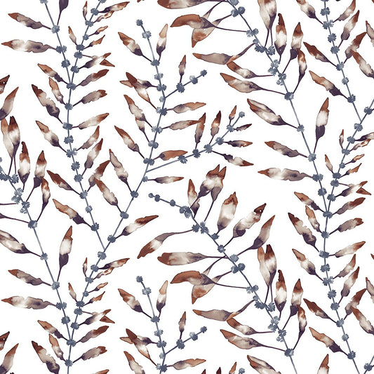 Panaz Chaconia D14 Amber Slate Fire Retardant Curtains