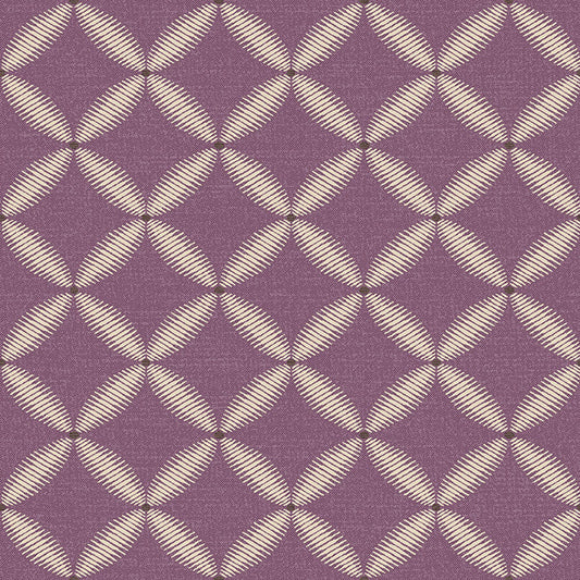 Bancroft Kamon Grape Fire Retardant Curtains
