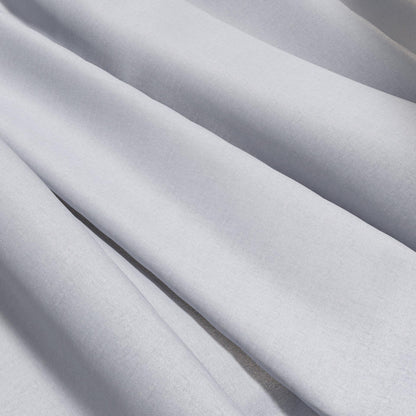 Sekers Kinnaird Frost Grey fire retardant curtain fabric made-up curtain
