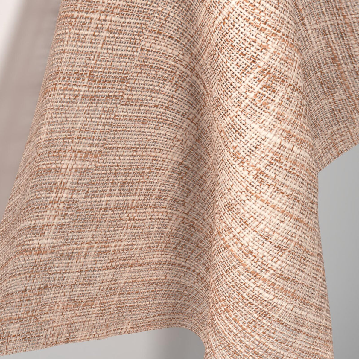 Sekers Lennox Nectarine fire retardant curtain fabric, view 2