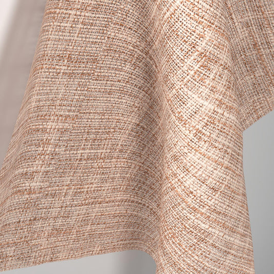 Sekers Lennox Nectarine fire retardant curtain fabric, view 2