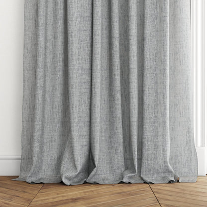 Sekers Lennox Tuxedo fire retardant curtain fabric, view 3