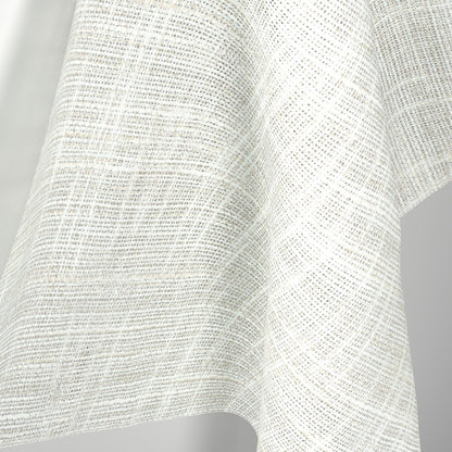 Sekers Lennox Champagne fire retardant curtain fabric, view 2