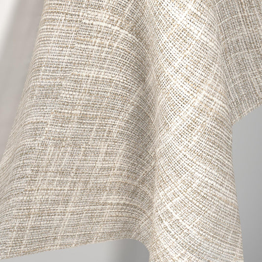 Sekers Lennox Wheat fire retardant curtain fabric, view 2
