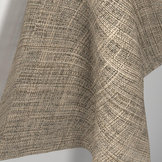 Sekers Lennox Biscuit fire retardant curtain fabric, view 2