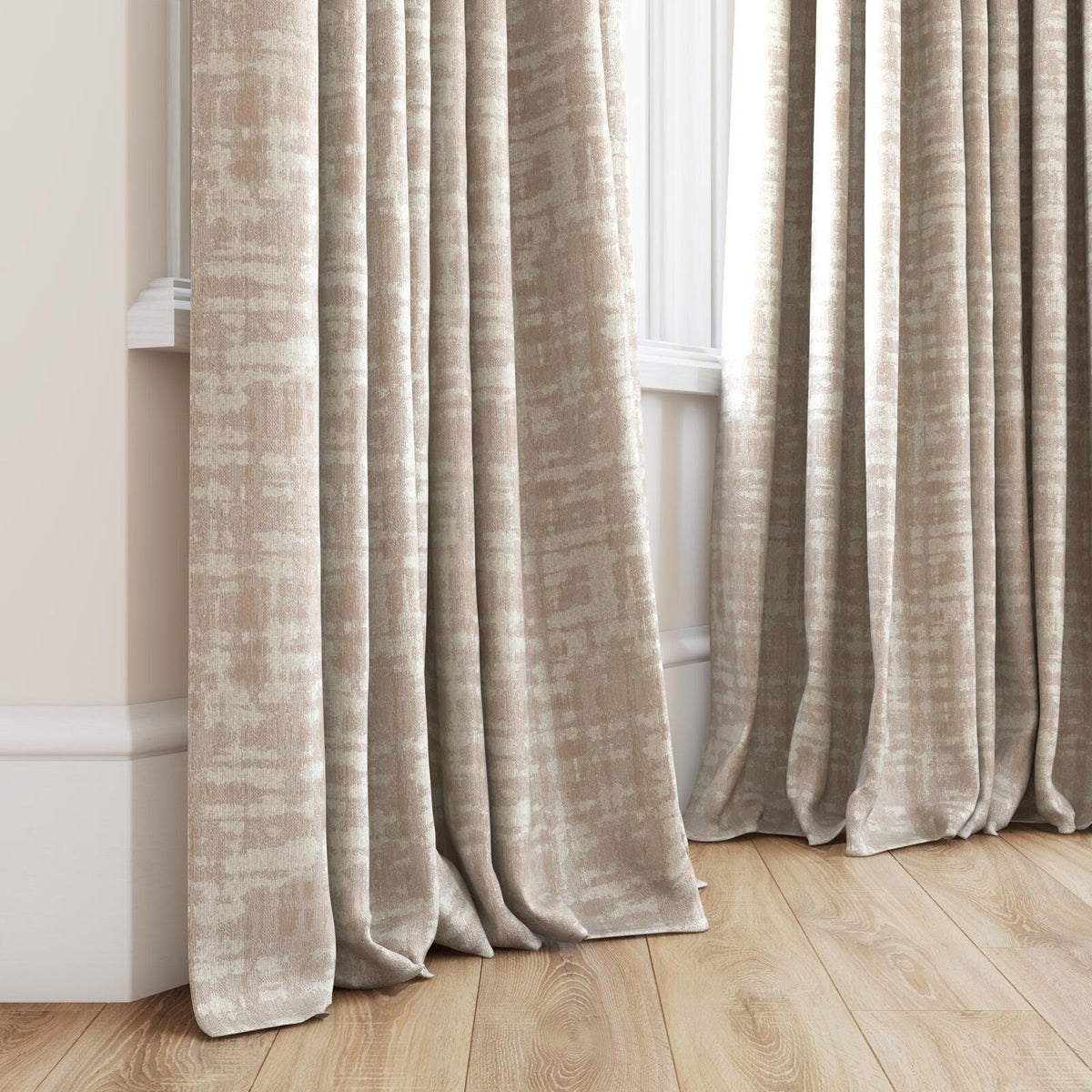 FR-One Modish Wheat fire retardant curtain fabric, view 5