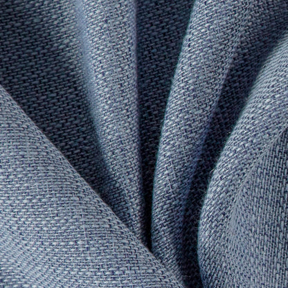 Sekers Bainbridge Bluebell fire retardant curtain fabric, view 3