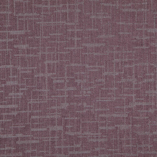 FR-One Labyrinth Plum fire retardant curtain fabric