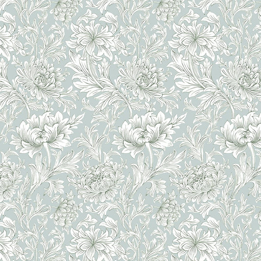 Panaz Chrysanthemum Toile B02 Willow Fire Retardant Curtains