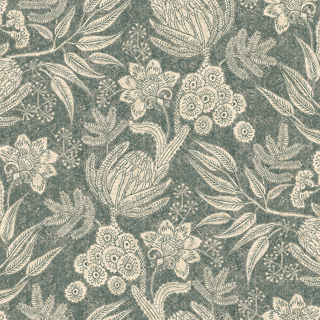 Bancroft Oakland Meadow Azure Fire Retardant Curtains