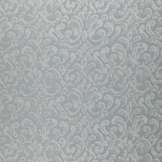 FR-One Ornate Silver fire retardant curtain fabric