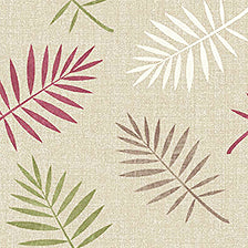Bancroft Palm Berry Fire Retardant Curtains