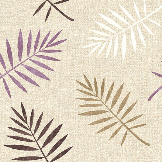 Bancroft Palm Grape Fire Retardant Curtains