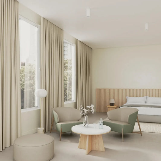 Dawson Amber Fire Retardant Curtains - Prestigious Textiles lifestyle