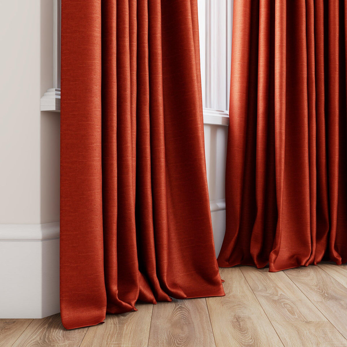 Sekers Riviera Tigerlilly fire retardant curtain fabric, view 3