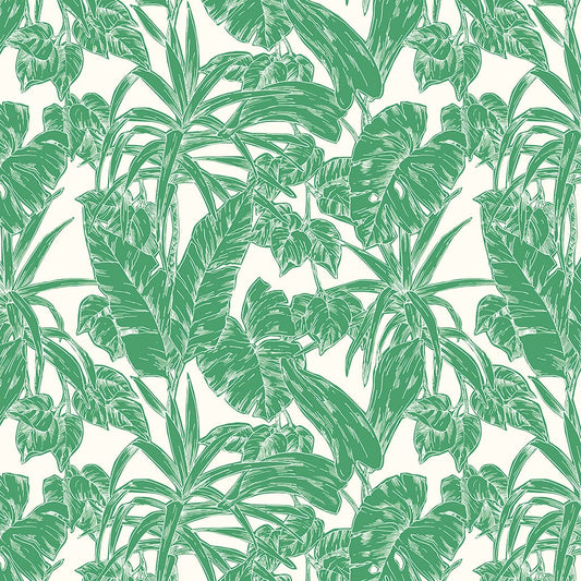 Panaz Parlour Palm B34 Palm Gecko Fire Retardant Curtains