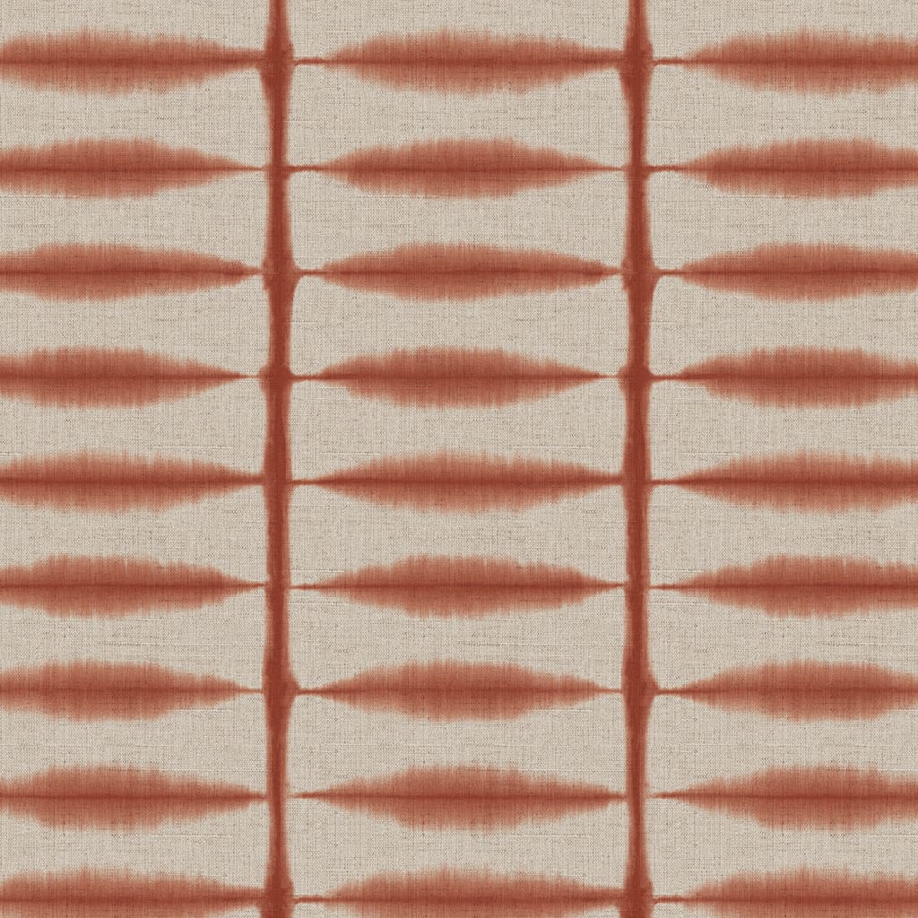 Panaz Shibori D22 Chilli Linen Fire Retardant Curtains
