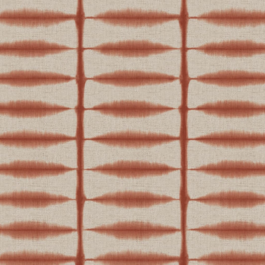 Panaz Shibori D22 Chilli Linen Fire Retardant Curtains