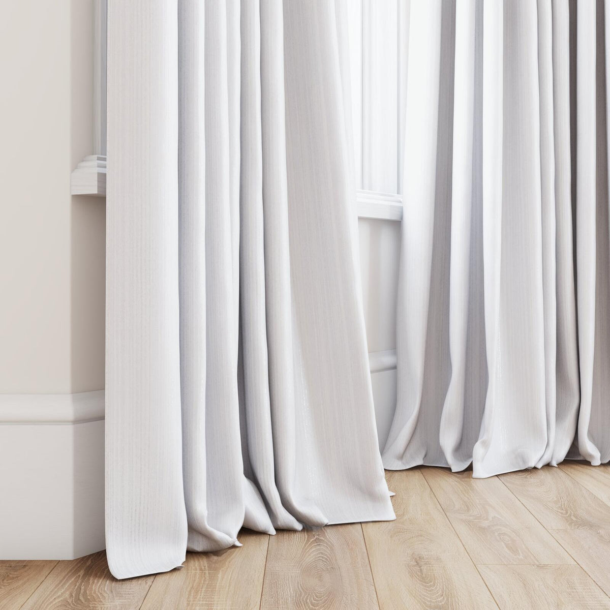 Sekers Acrux Milkyway fire retardant curtain fabric, view 6