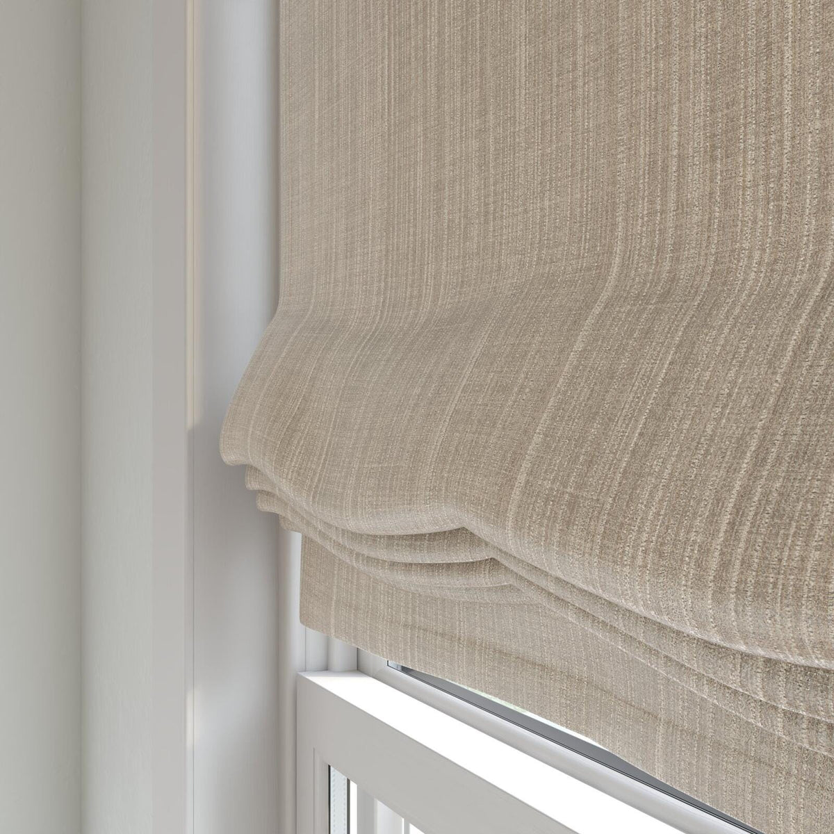 Sekers Acrux Brass fire retardant curtain fabric, view 6