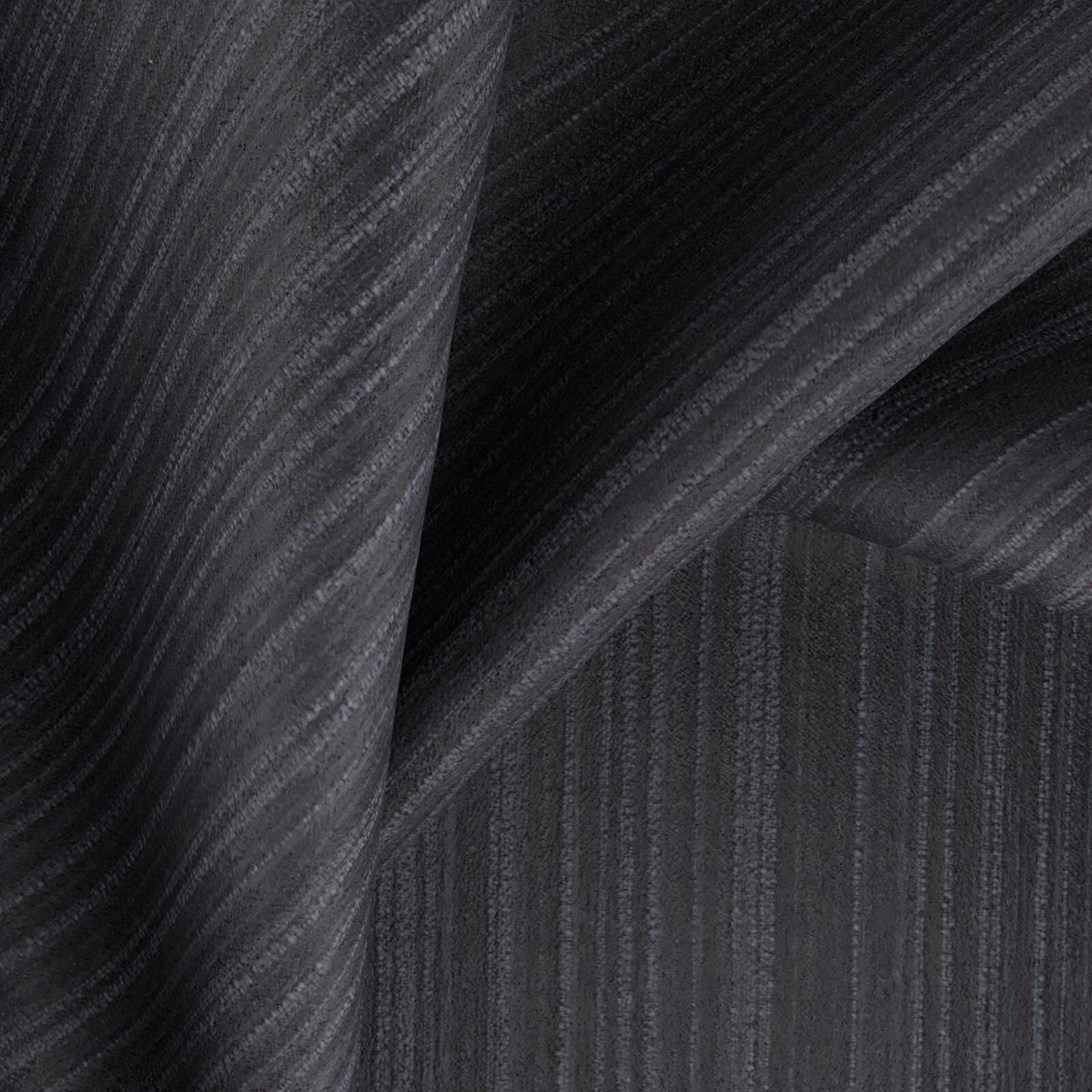 Sekers Acrux Midnight fire retardant curtain fabric, view 3