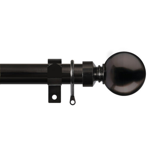 28mm contract pole kit - Black Nickel