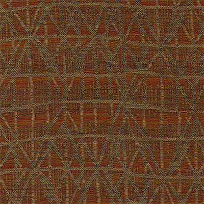 Bancroft Savanna Tangerine Fire Retardant Curtains