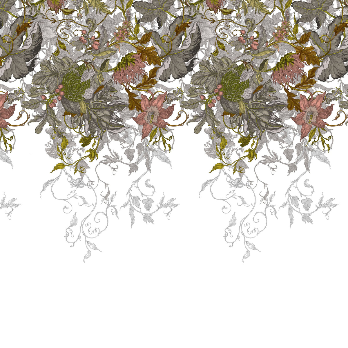 Trailing Botanic Beige Peach