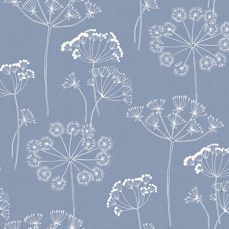 Bancroft Hedgerow Denim Fire Retardant Curtains