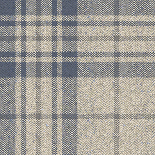 Bancroft Rowan Denim Fire Retardant Curtains