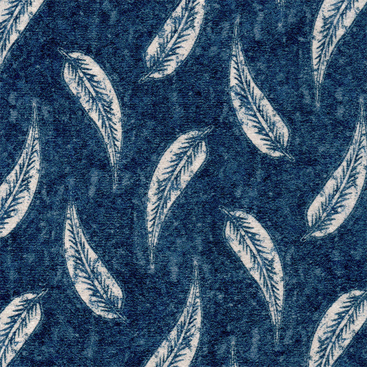 Bancroft Oakland Zest Willow Blueberry Fire Retardant Curtains
