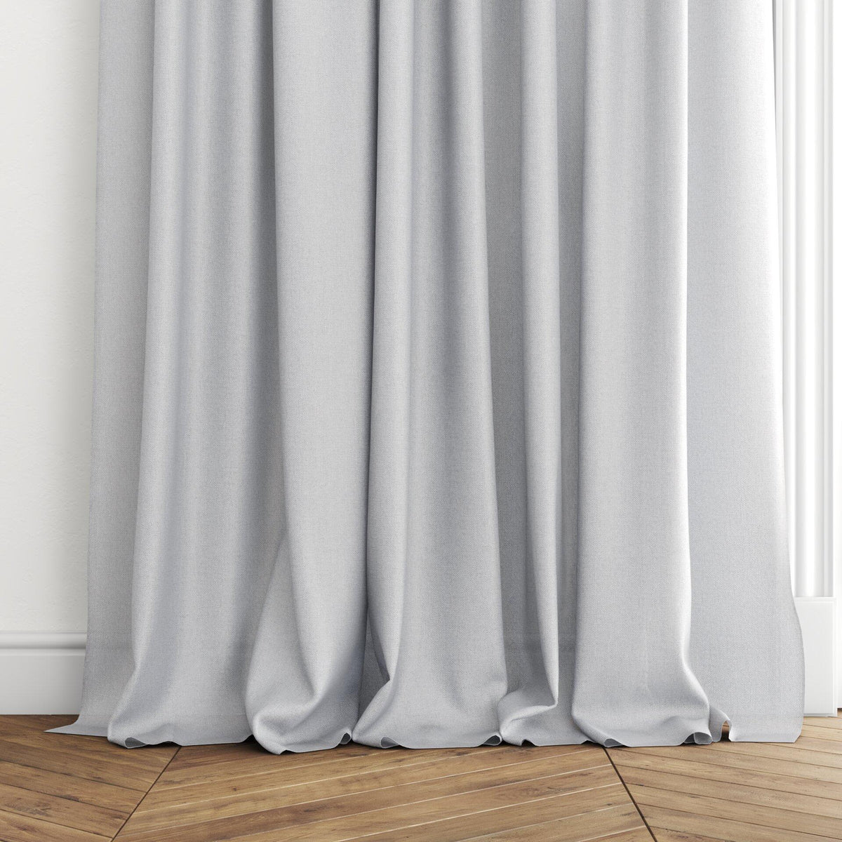 Sekers Yara Tin fire retardant curtain fabric, view 3
