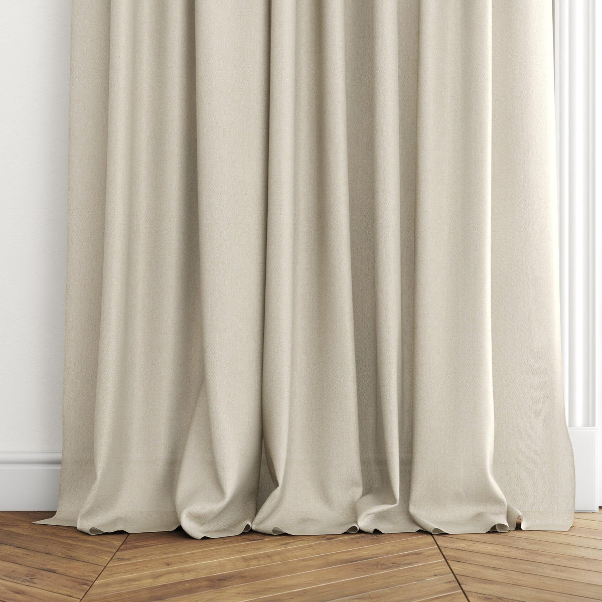Sekers Yara Coin fire retardant curtain fabric, view 3