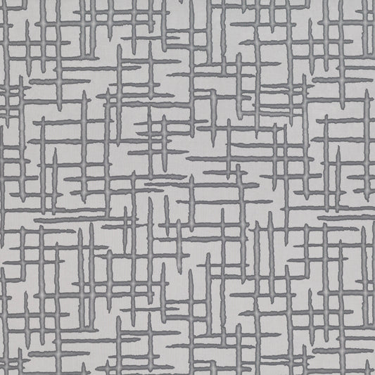Zinc Textile Sereno Silver Grey fire retardant curtain fabric