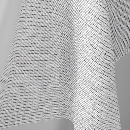 Sekers Macdui Nickel fire retardant curtain fabric, view 2