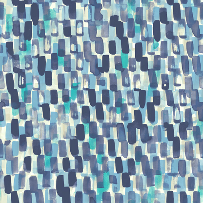 Albany Blueberry FR curtain fabric flat