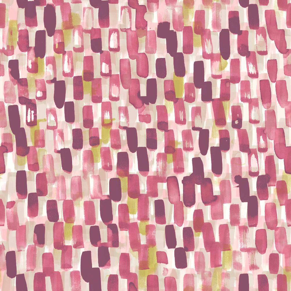 Albany Blush FR curtain fabric flat