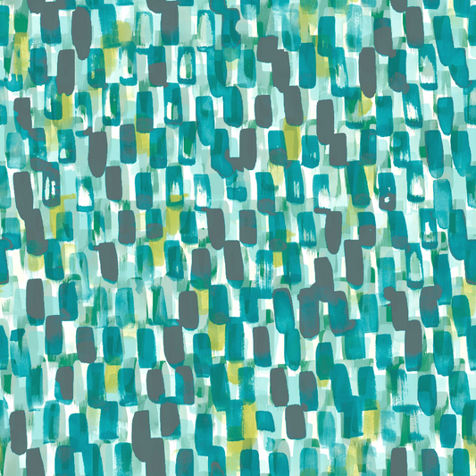 Albany Lagoon FR curtain fabric flat