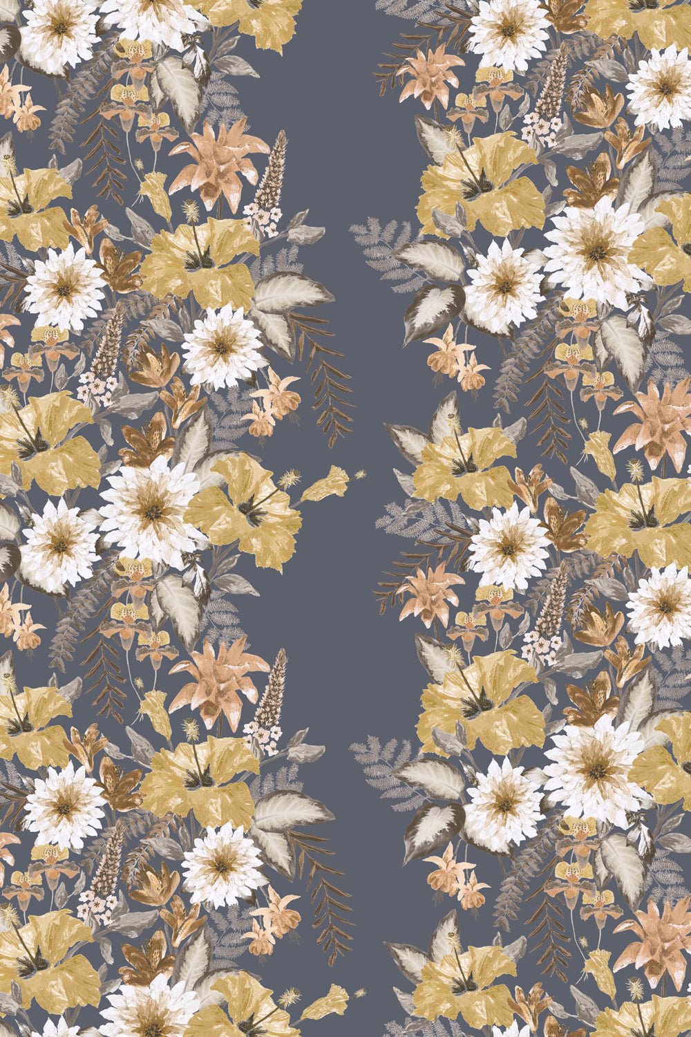 Skopos Aloha Ochre Fire Retardant Curtains