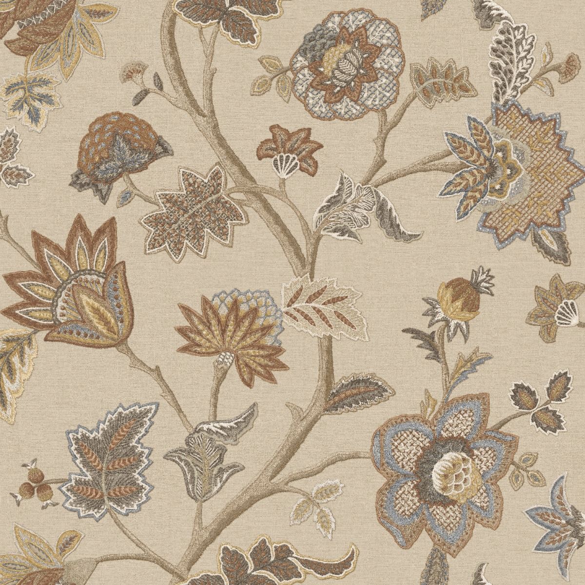 ILIV Amara Oatmeal Fire Retardant Curtains