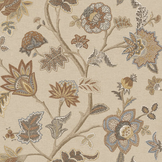 ILIV Amara Oatmeal Fire Retardant Curtains