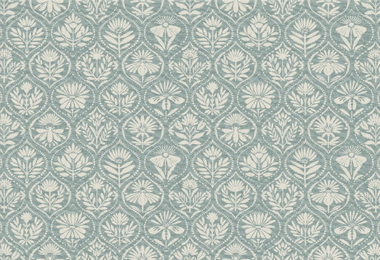 Edinburgh Weavers Amelia Powder Fire Retardant Curtains