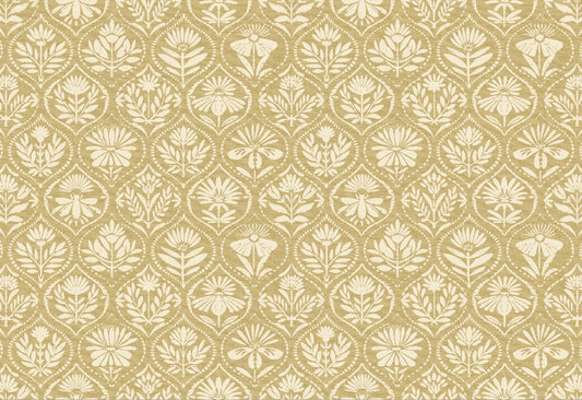 Edinburgh Weavers Amelia Saffron Fire Retardant Curtains