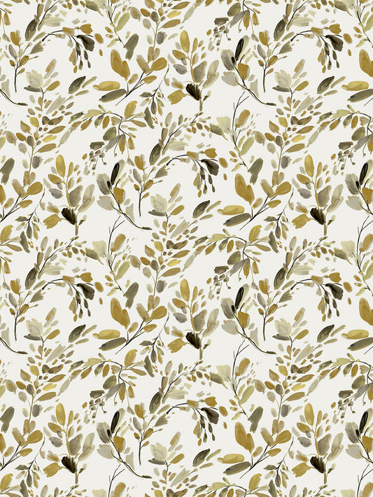 Edmund Bell Amilie Ochre Fire Retardant Curtains