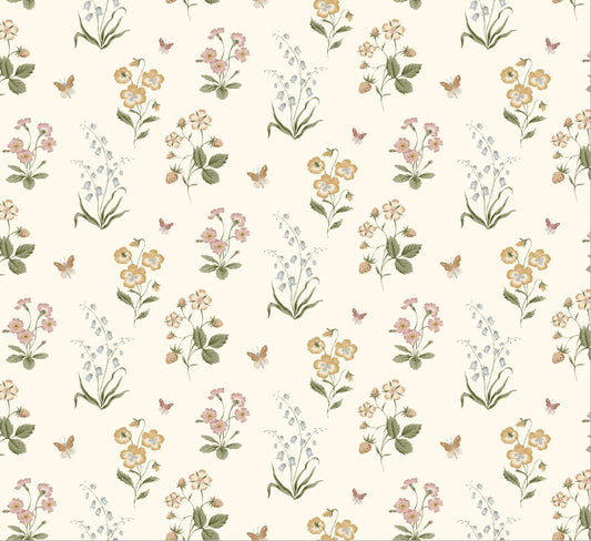 Edinburgh Weavers Anita Dusky Rose Fire Retardant Curtains