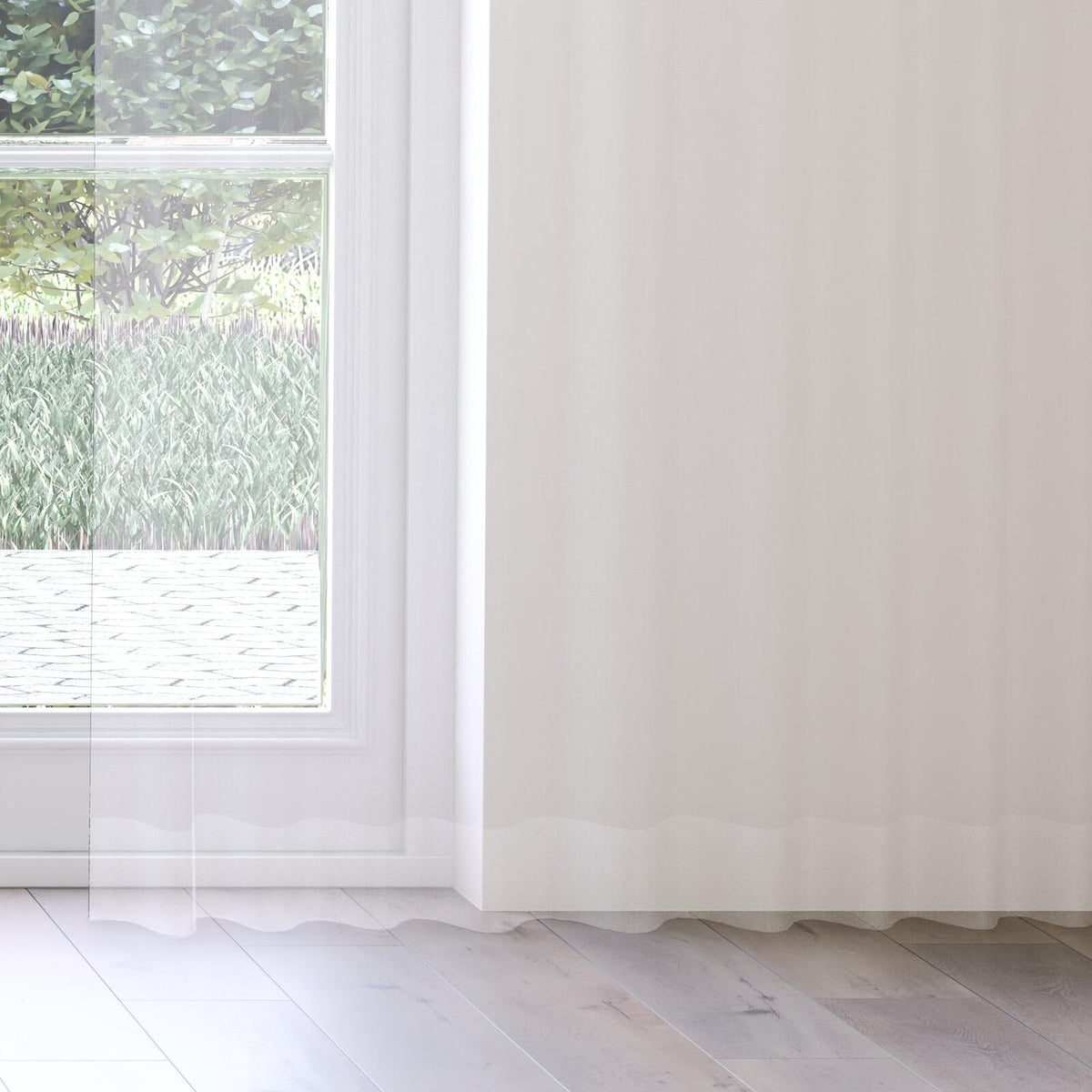 Sekers Barat Bone fire retardant curtain fabric, view 3