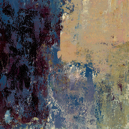 Mallion & Knowles Patina Indigo-Gold Fire Retardant Curtains